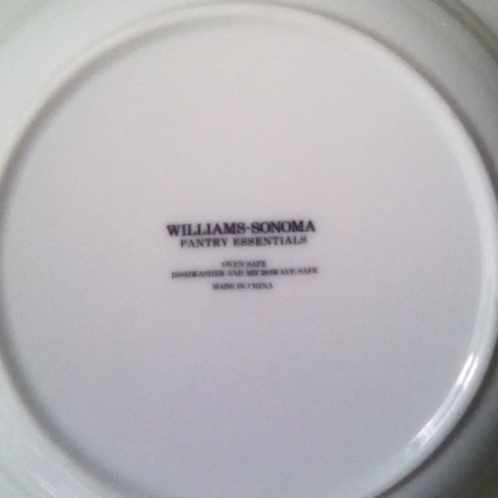 Classic White William Sonoma Pantry Essentials 10” Serving Bowl